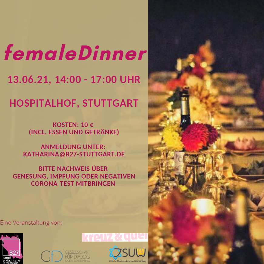 Flyer Female Dinner 2021
